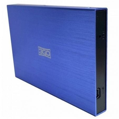 Caja Externa para Disco Duro de 2.5' 3GO HDD25BL13- USB 2.0