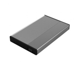 Caja Externa para Disco Duro de 2.5' 3GO HDD25GY21- USB 2.0- Sin Tornillos