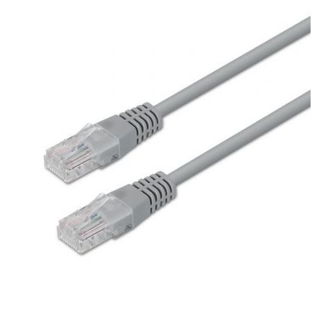 Cable de Red RJ45 UTP Aisens A133-0184 Cat.5e- 15m- Gris