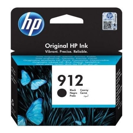 Cartucho de Tinta Original HP nº912- Negro