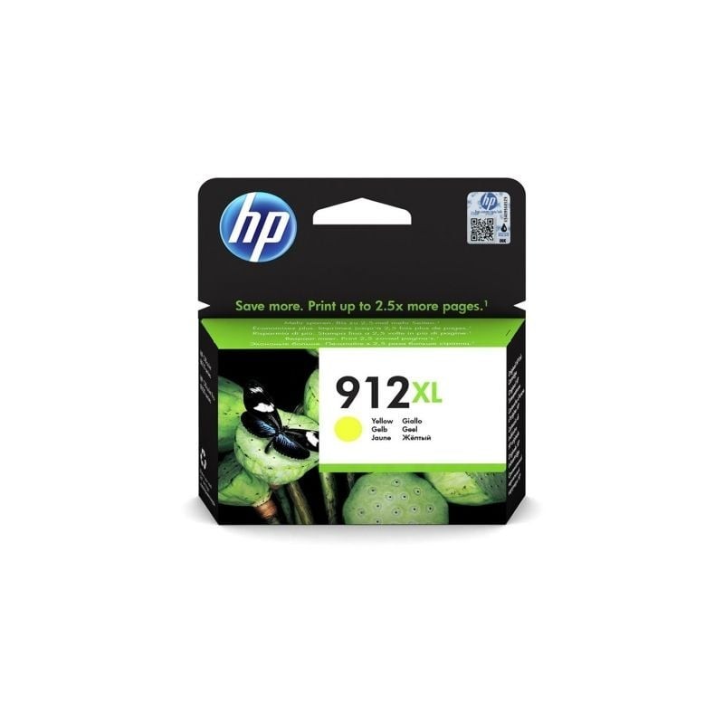 Cartucho de Tinta Original HP nº912 XL Alta Capacidad- Amarillo