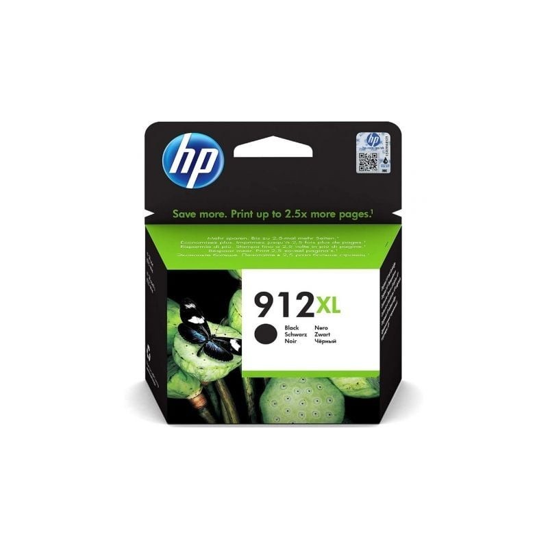 Cartucho de Tinta Original HP nº912 XL Alta Capacidad- Negro
