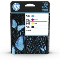Cartucho de Tinta Original HP nº912 Multipack- Negro- Magenta- Cian- Amarillo
