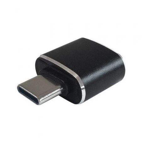Adaptador USB 3.0 Tipo-C Aisens A108-0369- USB Tipo-C Macho - USB Hembra