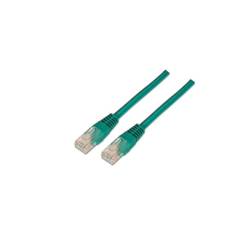 Cable de Red RJ45 UTP Aisens A133-0195 Cat.5e- 2m- Verde