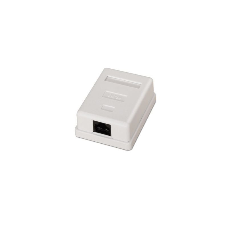 Roseta de Superficie Aisens A138-0296- Cat.5e- 1 Tomas