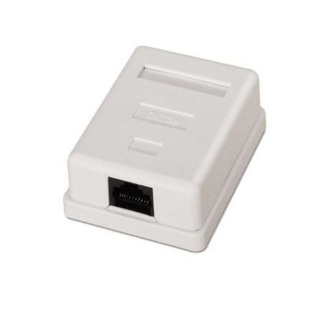 Roseta de Superficie Aisens A138-0296- Cat.5e- 1 Tomas