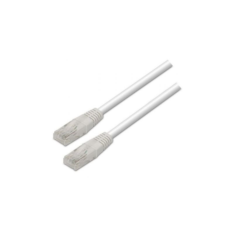 Cable de Red RJ45 UTP Aisens A133-0200 Cat.5e- 5m- Blanco