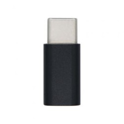 Adaptador USB 2.0 Tipo-C Aisens A108-0414- USB Tipo-C Macho - Micro USB Hembra