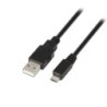 Cable USB 2.0 Aisens A101-0029- USB Macho - MicroUSB Macho- Hasta 2.5W- 60Mbps- 3m- Negro