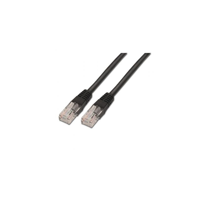 Cable de Red RJ45 UTP Aisens A133-0204 Cat.5e- 2m- Negro