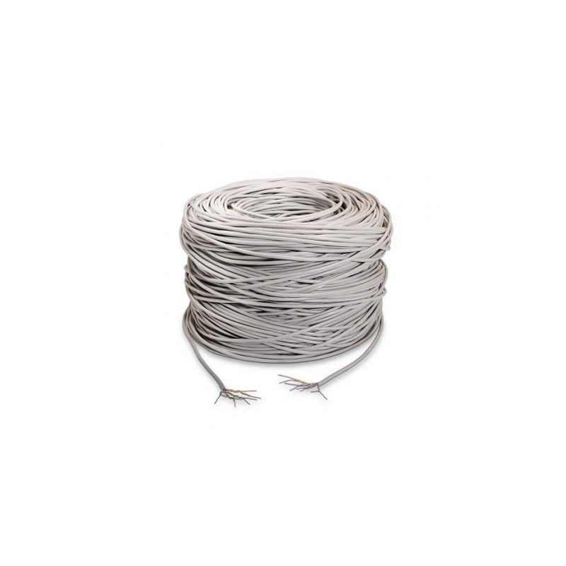 Bobina de Cable RJ45 UTP Aisens A133-0208 Cat.5e- 100m- Gris