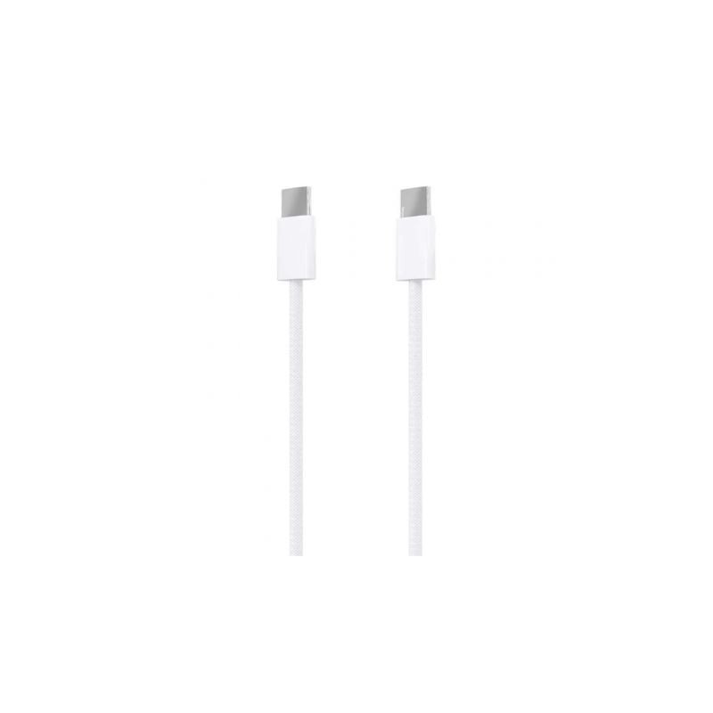 Cable USB 2.0 Tipo-C Aisens A107-0856- USB Tipo-C Macho - USB Macho- Hasta 60W- 480Mbps- 2m- Blanco