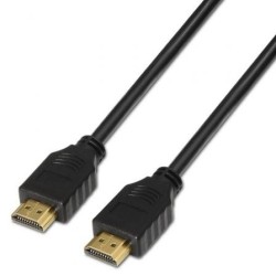 Cable HDMI 1.4 Aisens A119-0095- HDMI Macho - HDMI Macho- Hasta 10W- 720Mbps- 3m- Negro