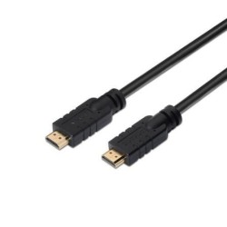 Cable HDMI 4K Aisens A120-0376- HDMI Macho - HDMI Macho- Hasta 10W- 2250Mbps- 30m- Negro