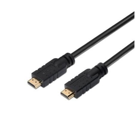 Cable HDMI 4K Aisens A120-0376- HDMI Macho - HDMI Macho- Hasta 10W- 2250Mbps- 30m- Negro