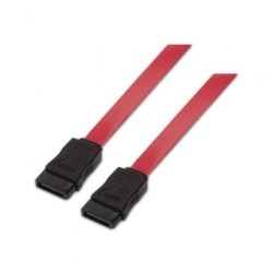 Cable SATA Aisens A130-0153- SATA Hembra - SATA Hembra- Hasta 0.1W- 768Mbps- 50cm- Rojo