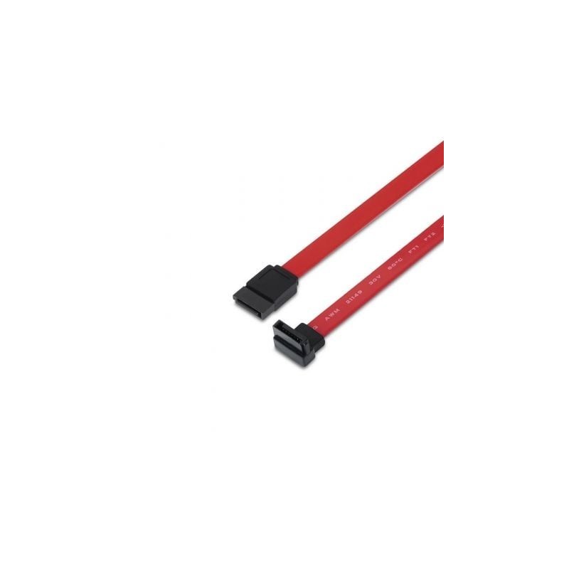 Cable SATA Aisens A130-0155- SATA Hembra - SATA Hembra- Hasta 0.1W- 768Mbps- 50cm- Rojo
