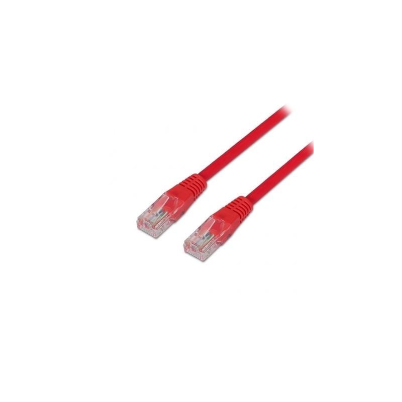 Cable de Red RJ45 UTP Aisens A135-0239 Cat.6- 2m- Rojo