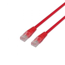 Cable de Red RJ45 UTP Aisens A135-0240 Cat.6- 3m- Rojo