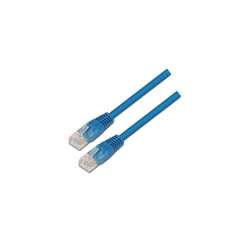 Cable de Red RJ45 UTP Aisens A133-0191 Cat.5e- 1m- Azul
