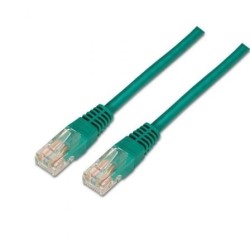Cable de Red RJ45 UTP Aisens A133-0193 Cat.5e- 50cm- Verde