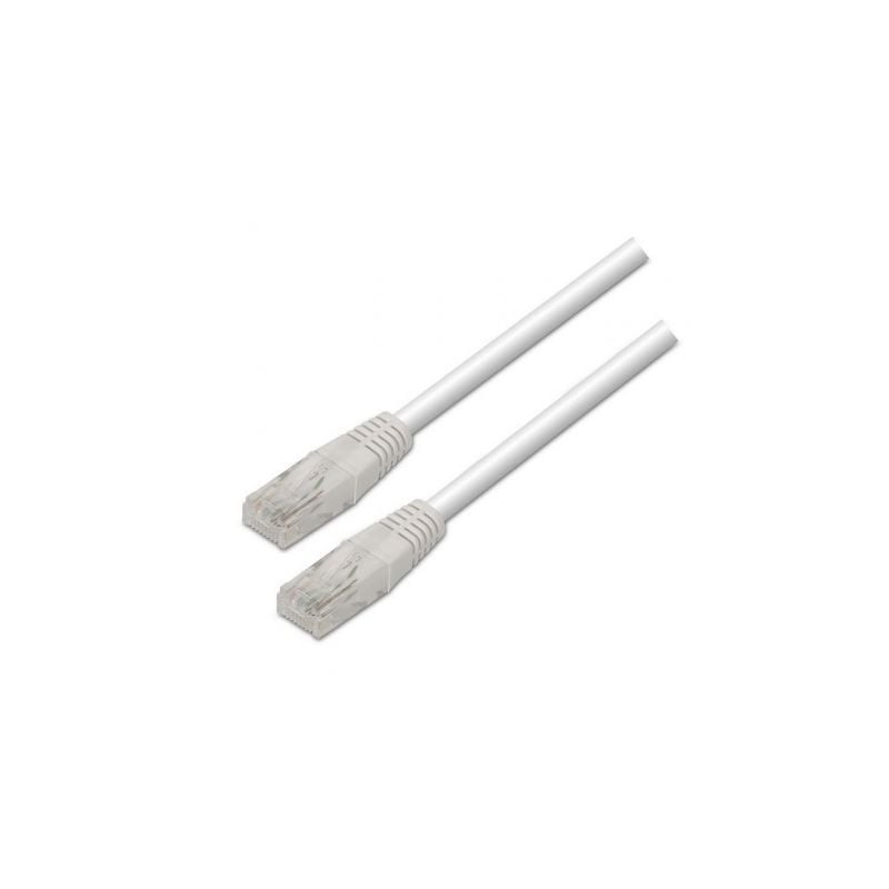 Cable de Red RJ45 UTP Aisens A133-0196 Cat.5e- 50cm- Blanco