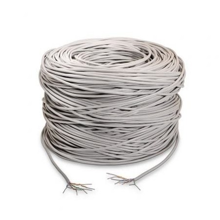 Bobina de Cable RJ45 UTP Aisens A133-0208 Cat.5e- 100m- Gris