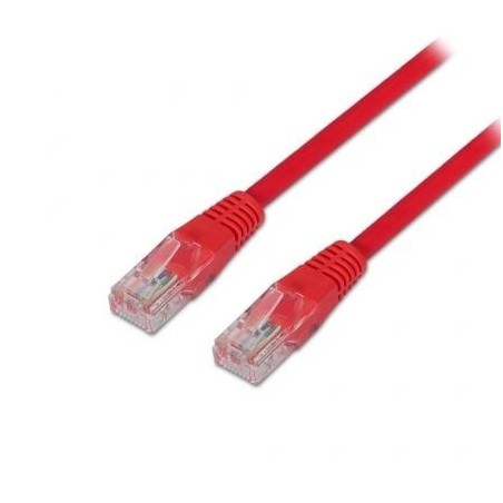 Cable de Red RJ45 UTP Aisens A135-0239 Cat.6- 2m- Rojo