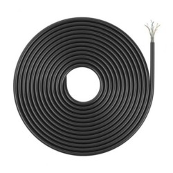 Bobina de Cable RJ45 para Exteriores UTP AWG23 Aisens A135-0751 Cat.6- 305m- Impermeable- Negro
