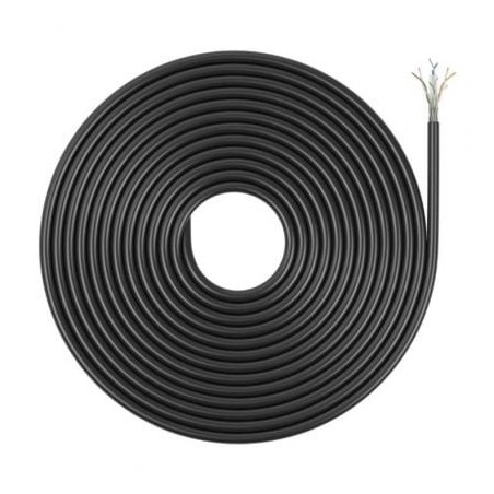 Bobina de Cable RJ45 para Exteriores UTP AWG23 Aisens A135-0751 Cat.6- 305m- Impermeable- Negro