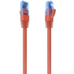 Cable de Red RJ45 AWG26 CCA UTP Aisens A135-0787 Cat.6- 50cm- Rojo