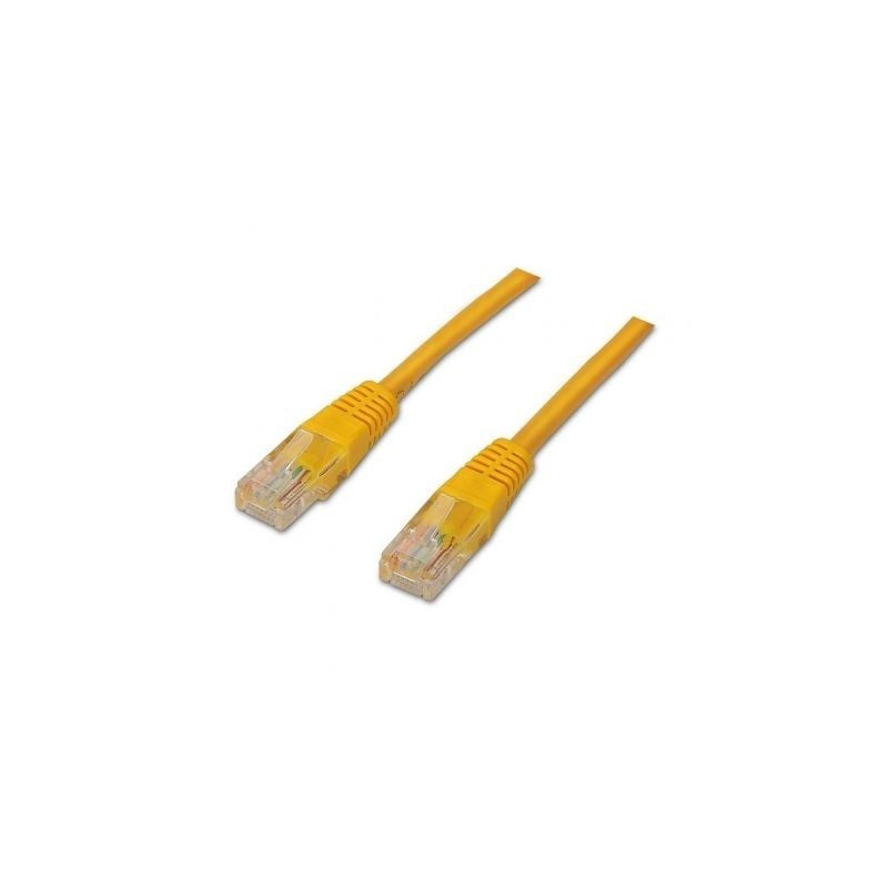 Cable de Red RJ45 UTP Aisens A135-0253 Cat.6- 50cm- Amarillo