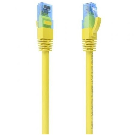 Cable de Red RJ45 AWG26 CCA UTP Aisens A135-0834 Cat.6- 1.5m- Amarillo