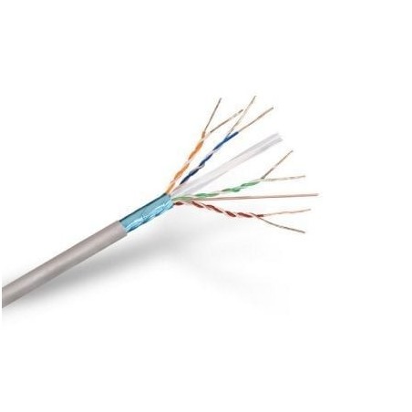 Bobina de Cable RJ45 FTP Aisens A136-0281 Cat.6- 100m- Gris
