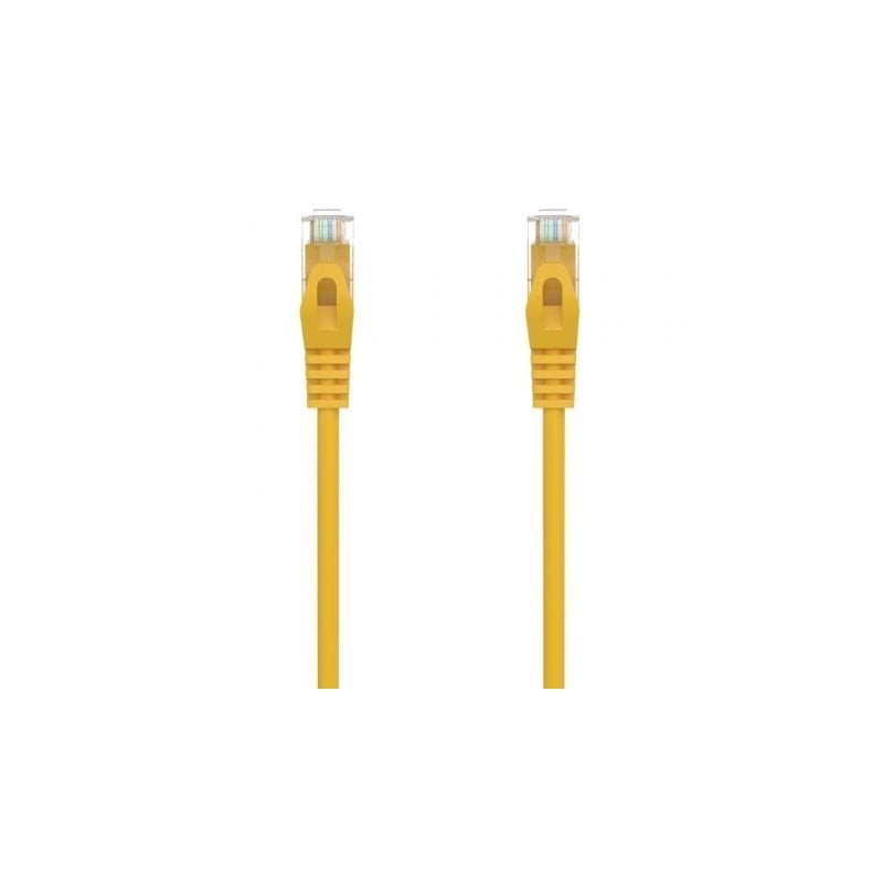 Cable de Red RJ45 AWG24 UTP Aisens A145-0567 Cat.6A- LSZH- 1.5m- Amarillo