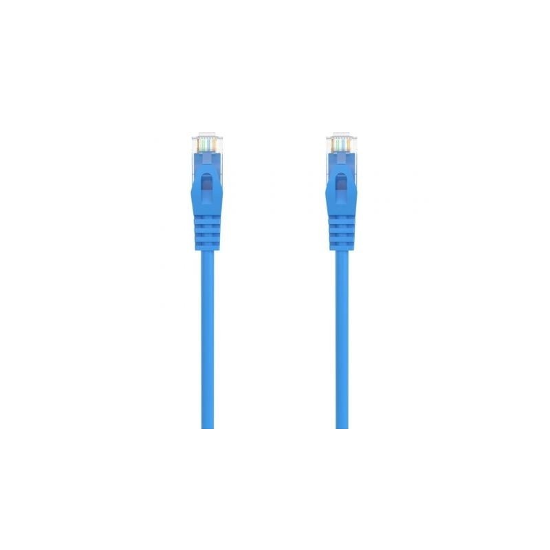 Cable de Red RJ45 AWG24 UTP Aisens A145-0570 Cat.6A- LSZH- 25cm- Azul