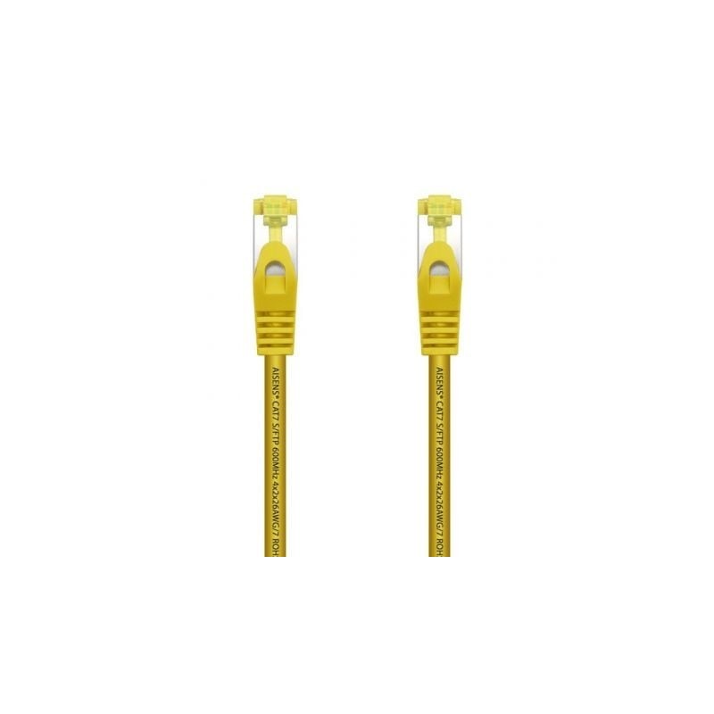 Cable de Red RJ45 SFTP Aisens A146-0473 Cat.7- 50cm- Amarillo