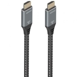Cable HDMI 2.1 8K Aisens A150-0877- HDMI Macho - HDMI Macho- 7m- Gris y Negro