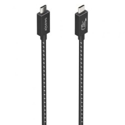 Cable USB 4.0 Tipo-C Aisens A156-0867- USB Tipo-C Macho - USB Tipo-C Macho- Hasta 240W- 1m- Gris