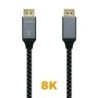 Cable DisplayPort 1.4 8K Aisens A149-0438- DisplayPort Macho - DisplayPort Macho- 3m- Negro Gris
