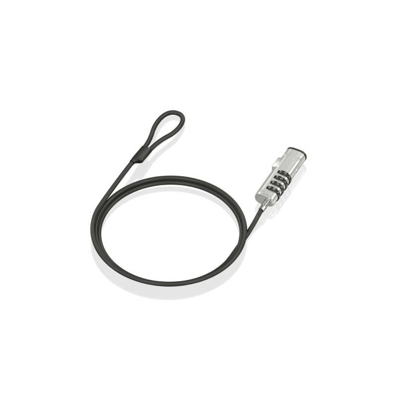 Cable de Seguridad Tipo NANO para Portátiles Aisens ASLK-D50N05-BK- 1.5m