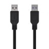 Cable USB 3.0 Aisens A105-0447- USB Macho - USB Macho- 2m- Negro