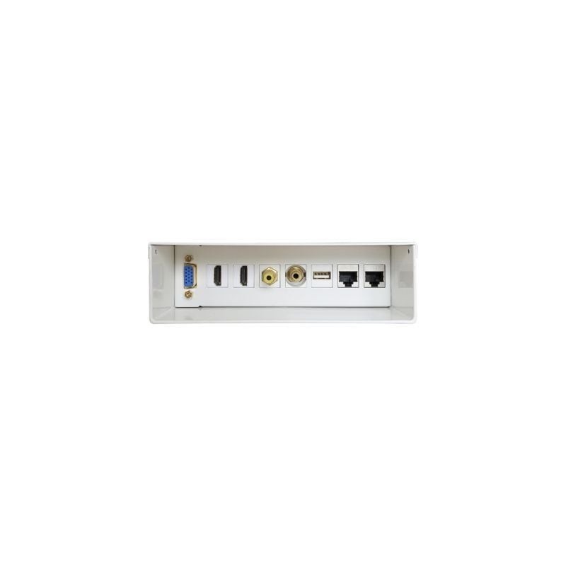 Caja de Conexiones Aisens A127-0340- VGA - 2x HDMI - Jack 3.5 - RCA - USB - 2x RJ45