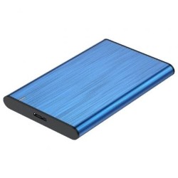 Caja Externa para Disco Duro de 2.5' Aisens ASE-2525BLU- USB 3.1- Sin tornillos