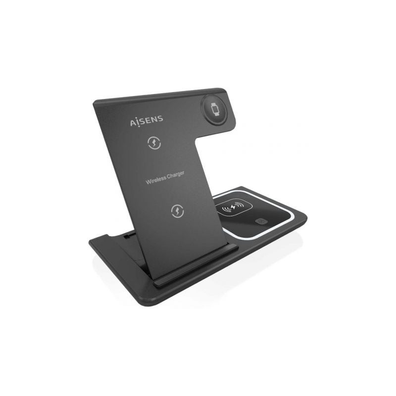 Base de carga Inalámbrica Aisens ASCH-15W3WC043-BK- 15W