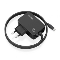 Cargador Gan de Pared Aisens ASCH-1PD45WL032-BK- 1xUSB Tipo-C + Cable 1.8m- 45W
