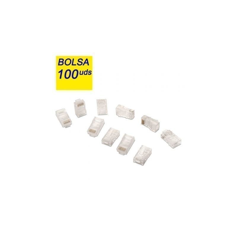 Conectores RJ45 Aisens A138-0292- Cat.5e- 100 uds