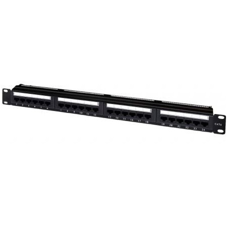 Patch Panel Aisens A141-0308- 24 Puertos- Cat.6- Altura 1U