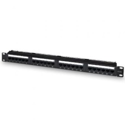 Patch Panel Aisens A141-0509- 24 Puertos- Cat.6- Altura 1U- Gestión de Cables